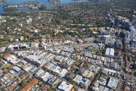 Aerial Image of CROWS NEST TO ST LEONARDS