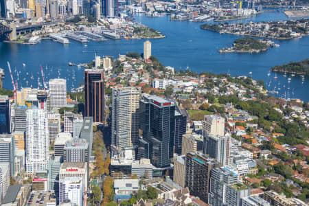 Aerial Image of NORTH SYDNEY TO SYDNEY CBD