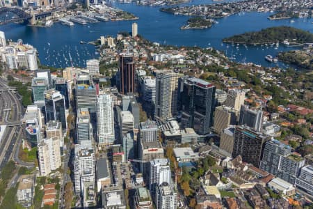 Aerial Image of NORTH SYDNEY TO SYDNEY CBD