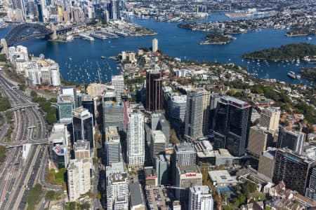 Aerial Image of NORTH SYDNEY TO SYDNEY CBD