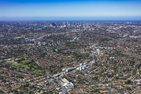 Aerial Image of CANTERBURY