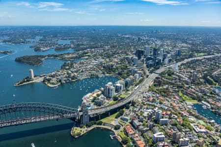 Aerial Image of MILSONS POINT