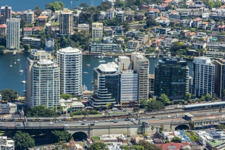 Aerial Image of MILSONS POINT