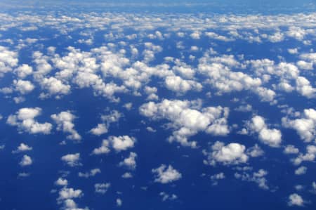 Aerial Image of CLOUDS AND THE SEA