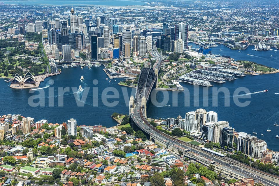 Aerial Image of MIlsons Point