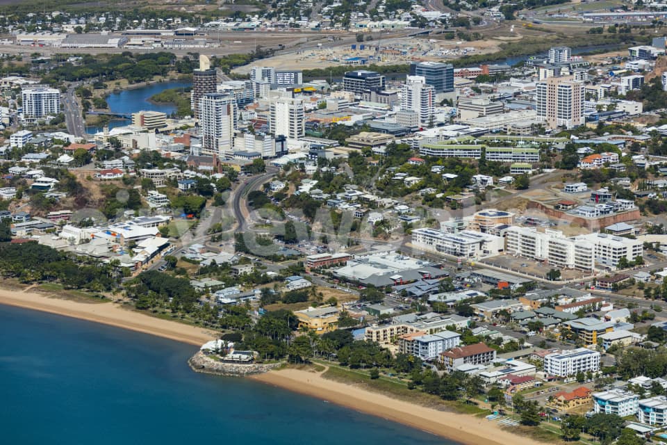 Aerial Image of The Strand And North Ward Townsville