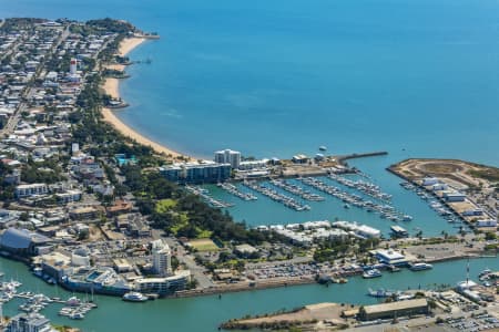Aerial Image of BREAKWATER MARINA AND FERRY TOWNSVILLE