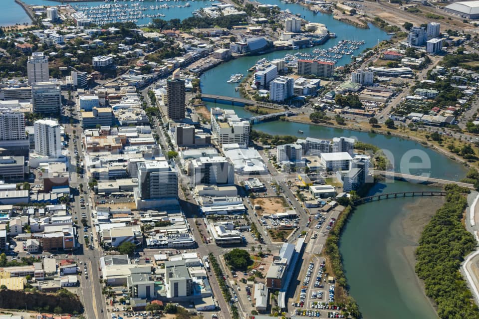 Aerial Image of Townsville CBD