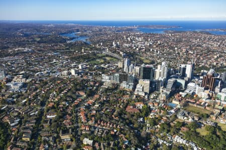 Aerial Image of WAVERTON AND NORTH SYDNEY