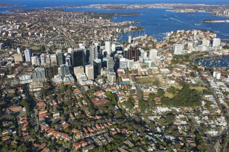 Aerial Image of WAVERTON AND NORTH SYDNEY