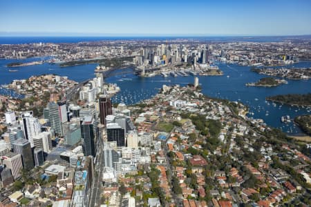 Aerial Image of WAVERTON AND NORTH SYDNEY