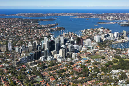 Aerial Image of WAVERTON AND NORTH SYDNEY