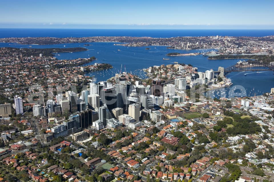 Aerial Image of Waverton And North Sydney