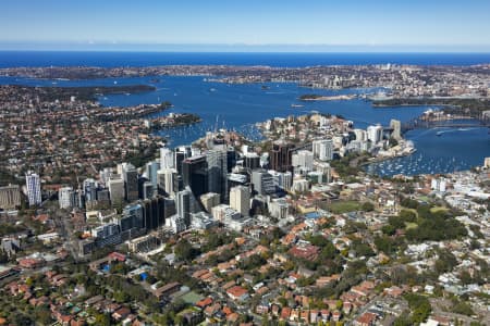 Aerial Image of WAVERTON AND NORTH SYDNEY