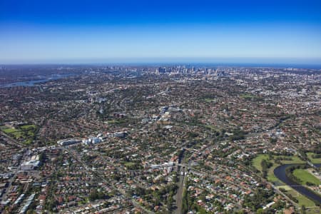 Aerial Image of HURLSTONE PARK