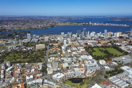 Aerial Image of EAST PERTH