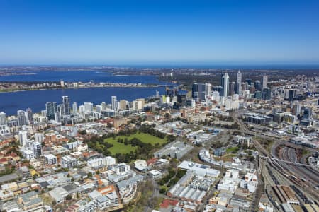 Aerial Image of EAST PERTH