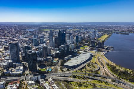 Aerial Image of PERTH CBD