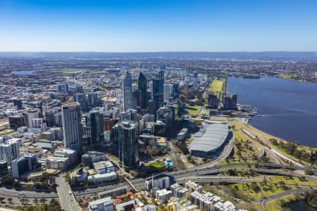 Aerial Image of PERTH CBD