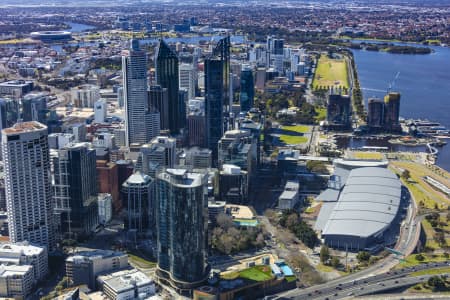 Aerial Image of PERTH CBD