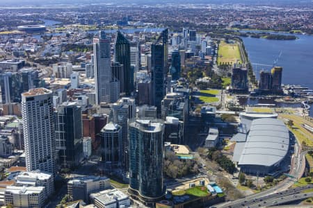 Aerial Image of PERTH CBD