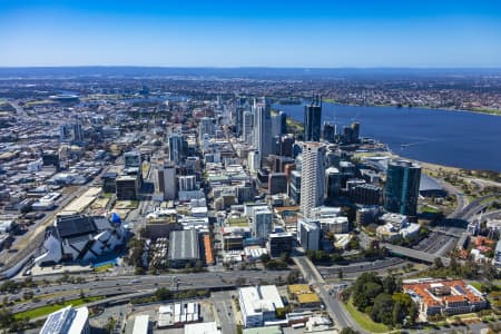 Aerial Image of PERTH CBD