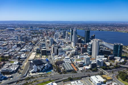 Aerial Image of PERTH CBD