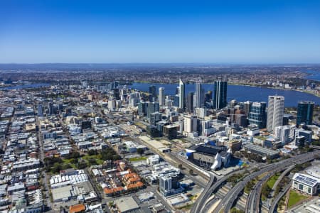 Aerial Image of NORTHBRIDGE, PERTH WA