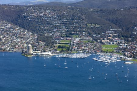 Aerial Image of WREST POINT, SANDY BAY