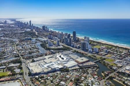 Aerial Image of PACIFIC FAIR SHOPPING CENTRE, BROADBEACH