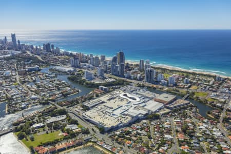 Aerial Image of PACIFIC FAIR SHOPPING CENTRE, BROADBEACH