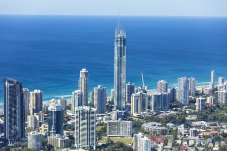 Aerial Image of Q1 IN SURFERS PARADISE