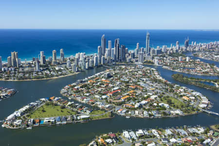 Aerial Image of CHEVRON ISLAND