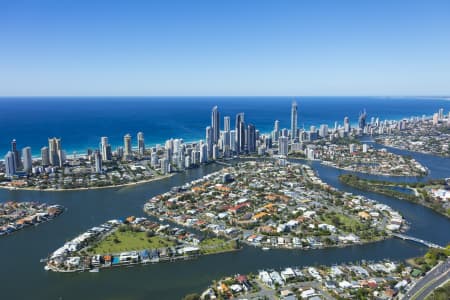 Aerial Image of CHEVRON ISLAND