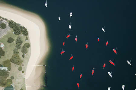 Aerial Image of A HEART FULL OF BOATS