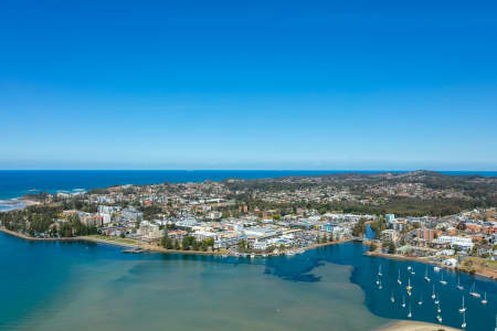 Aerial Image of PORT MACQUARIE CBD