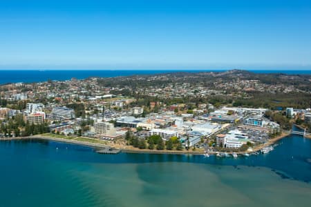 Aerial Image of PORT MACQUARIE CBD