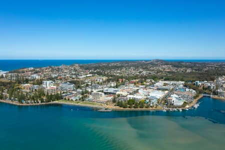 Aerial Image of PORT MACQUARIE CBD