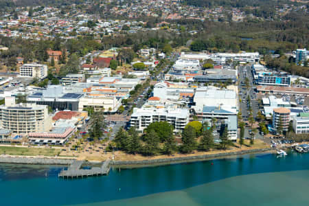 Aerial Image of PORT MACQUARIE CBD