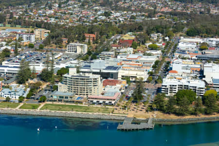 Aerial Image of PORT MACQUARIE CBD