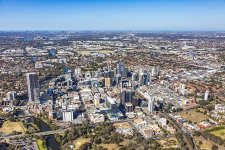 Aerial Image of PARRAMATTA