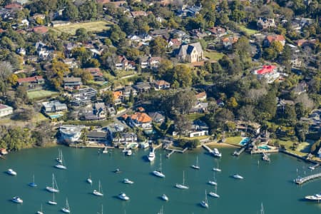 Aerial Image of HUNTERS HILL HOMES