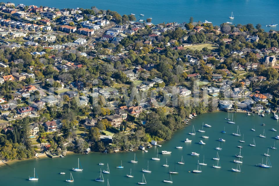 Aerial Image of Hunters Hill Homes