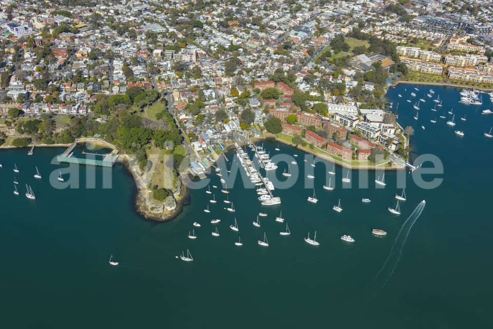 Aerial Image of Balmain Rowing Club