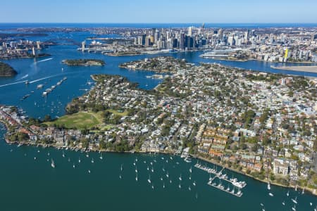 Aerial Image of BALMAIN