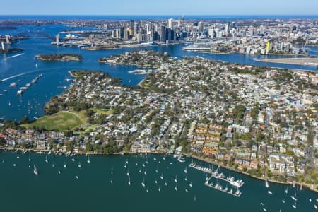 Aerial Image of BALMAIN