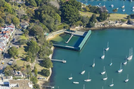 Aerial Image of DAWN FRASER BATHS