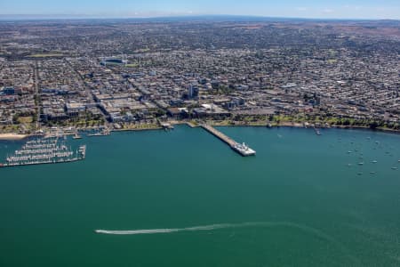 Aerial Image of GEELONG WATERFRONT