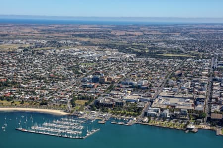 Aerial Image of GEELONG WATERFRONT