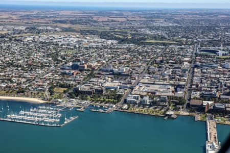 Aerial Image of GEELONG WATERFRONT